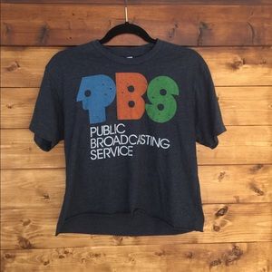 Cropped PBS Shirt